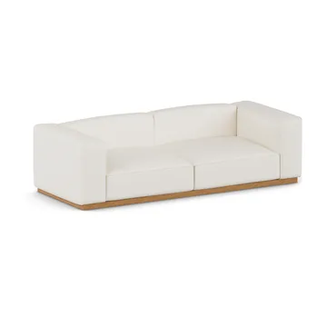 Bergsdal καναπές  - Jump offwhite 1954-Φράξος βαμμένος σε απόχρωση δρυός, 3 θέσεων - 1898