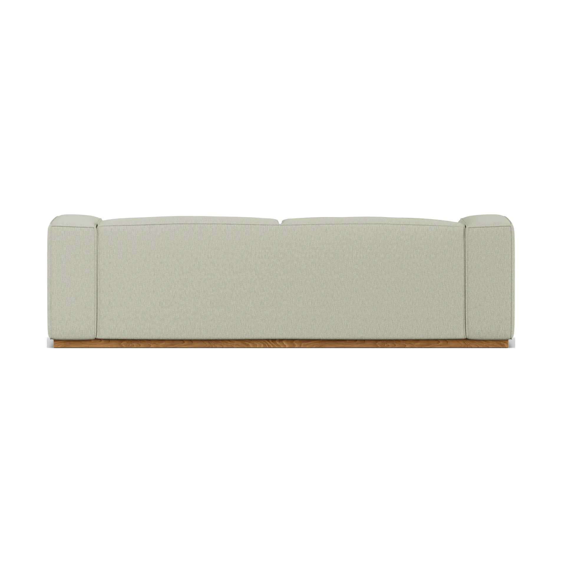 Bergsdal καναπές , Luisa beige 3981-Φράξος βαμμένος σε απόχρωση δρυός, 3 θέσεων 1898