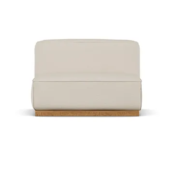 Bergsdal πολυθρόνα - Same Beige 6670-λευκασμένη δρυς, 1,5 θέσεων - 1898