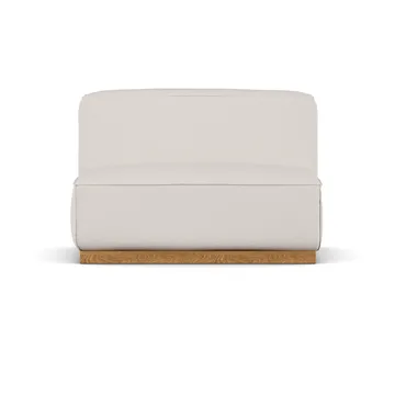 Bergsdal πολυθρόνα - Same Off White 6671-λευκασμένη δρυς, 1,5 θέσεων - 1898
