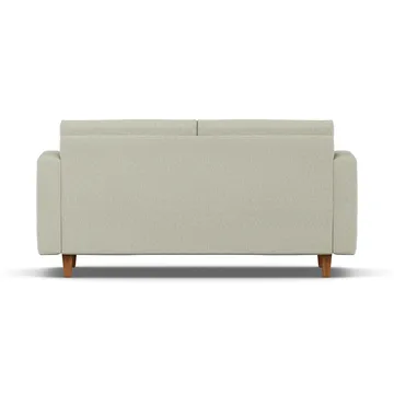 Binga 2,5-θέσιος καναπές-κρεβάτι - Luiza Beige 3981-σκουρόχρωμη βαμμένη τέφρα - 1898