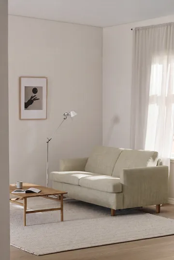 Binga 2,5-θέσιος καναπές-κρεβάτι - Luiza Beige 3981-σκουρόχρωμη βαμμένη τέφρα - 1898