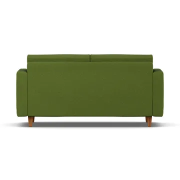 Binga 2,5-θέσιος καναπές-κρεβάτι - Luiza Green 3975-σκουρόχρωμη βαμμένη τέφρα - 1898