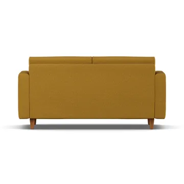 Binga 2,5-θέσιος καναπές-κρεβάτι - Luiza Mustard 3972-σκουρόχρωμη βαμμένη τέφρα - 1898