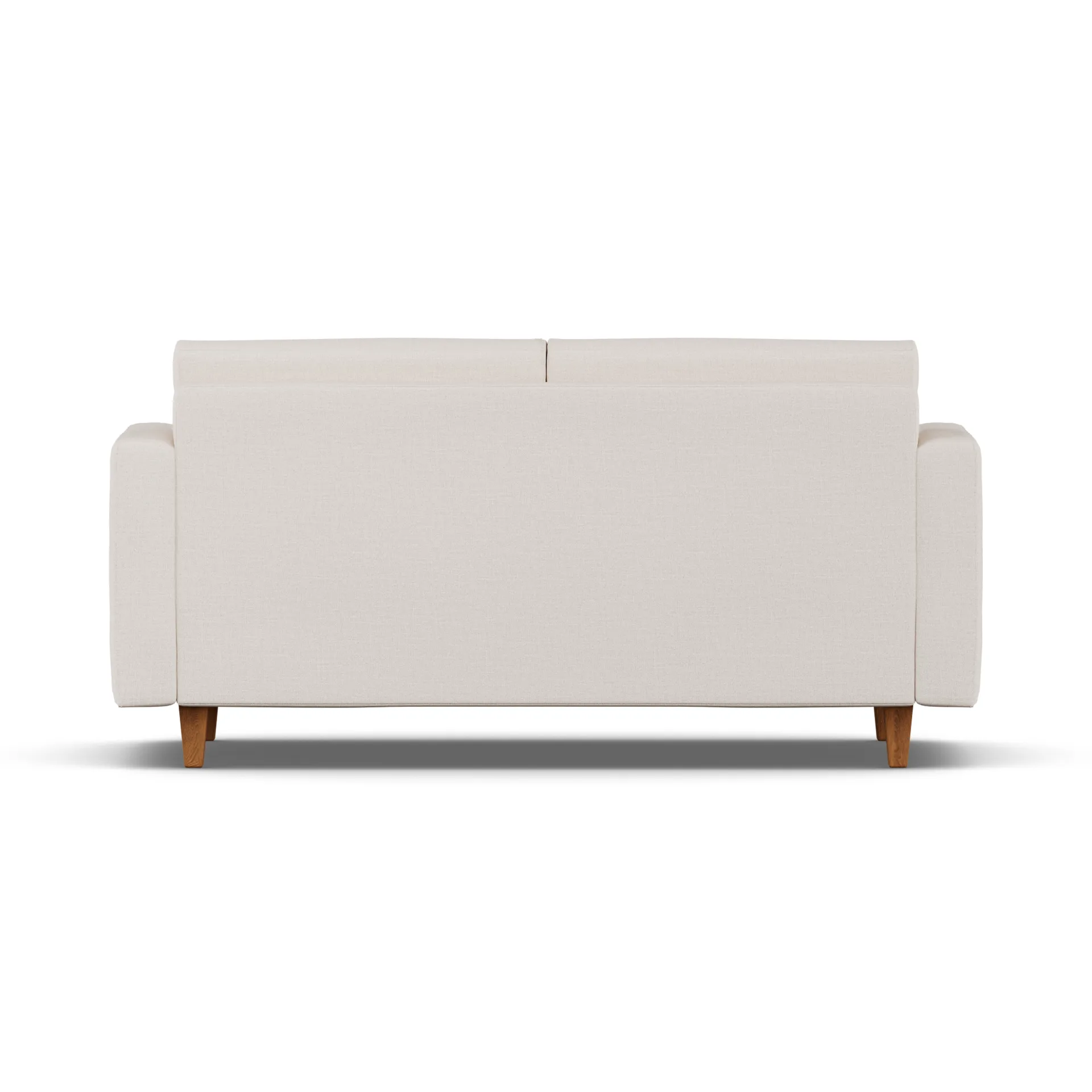 Binga 2,5-θέσιος καναπές-κρεβάτι, Same Off White 6671-σκουρόχρωμη βαμμένη τέφρα 1898