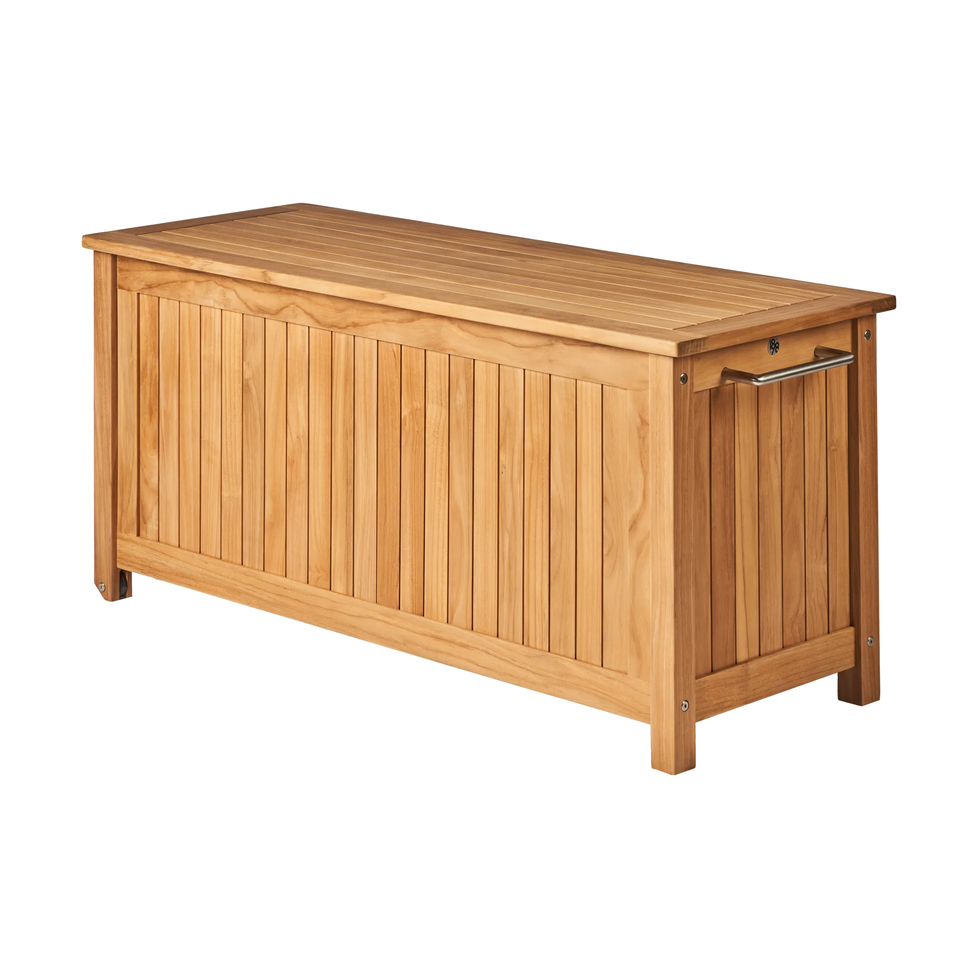 Κιβώτιο μαξιλαριών Bjärknäs με ρόδες S 130x50x60 cm, Teak 1898