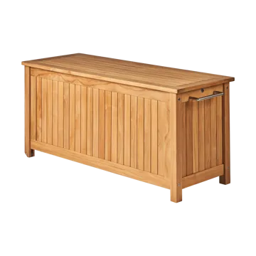 Κιβώτιο μαξιλαριών Bjärknäs με ρόδες S 130x50x60 cm - Teak - 1898