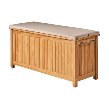 Κιβώτιο μαξιλαριών Bjärknäs με ρόδες S 130x50x60 cm - Teak - 1898