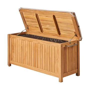 Κιβώτιο μαξιλαριών Bjärknäs με ρόδες S 130x50x60 cm - Teak - 1898