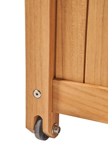 Κιβώτιο μαξιλαριών Bjärknäs με ρόδες S 130x50x60 cm - Teak - 1898