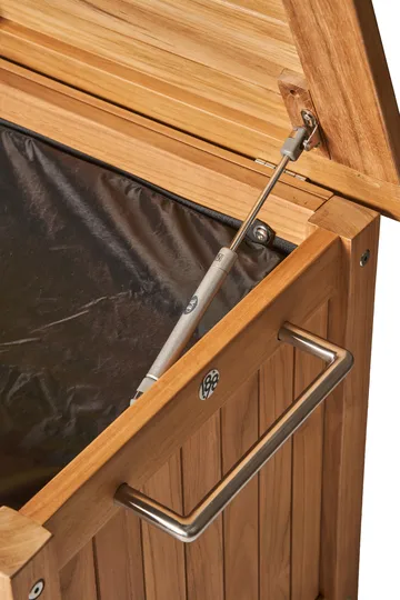 Κιβώτιο μαξιλαριών Bjärknäs με ρόδες S 130x50x60 cm - Teak - 1898