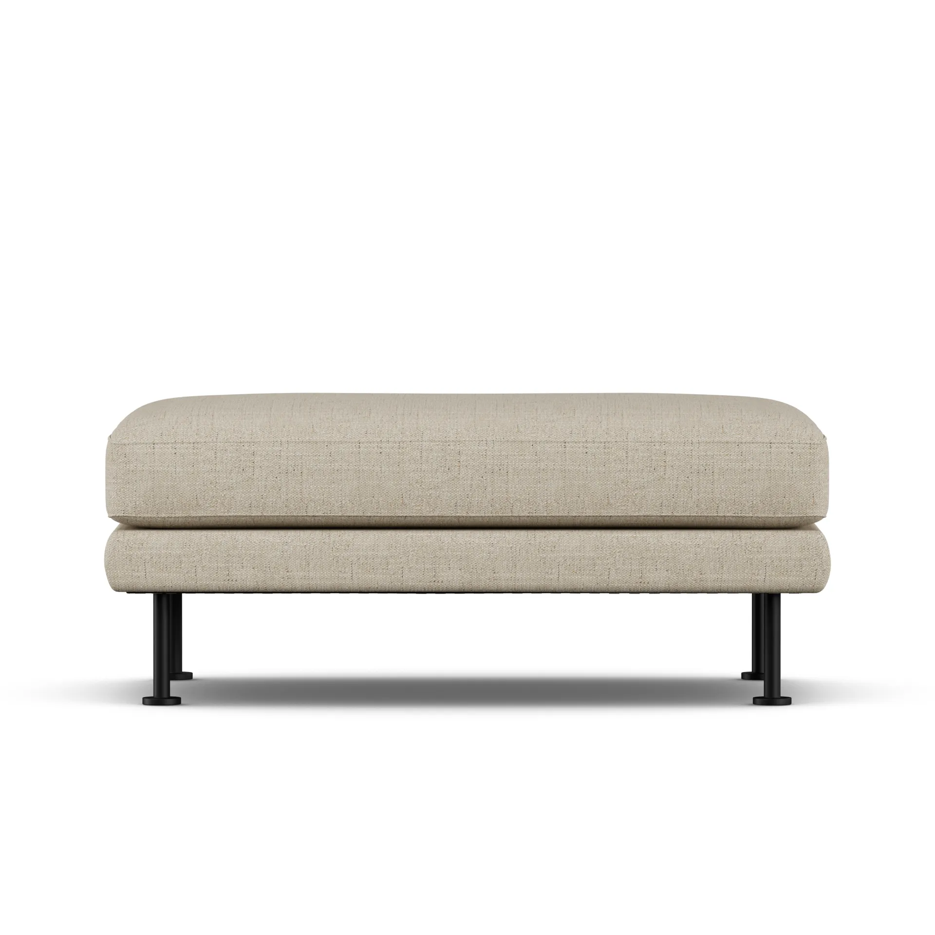 Bredhult υποπόδιο, Bern Beige 0341-μαύρο ατσάλι 1898