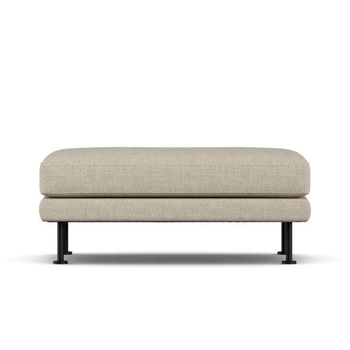 Bredhult υποπόδιο - Bern Beige 0341-μαύρο ατσάλι - 1898