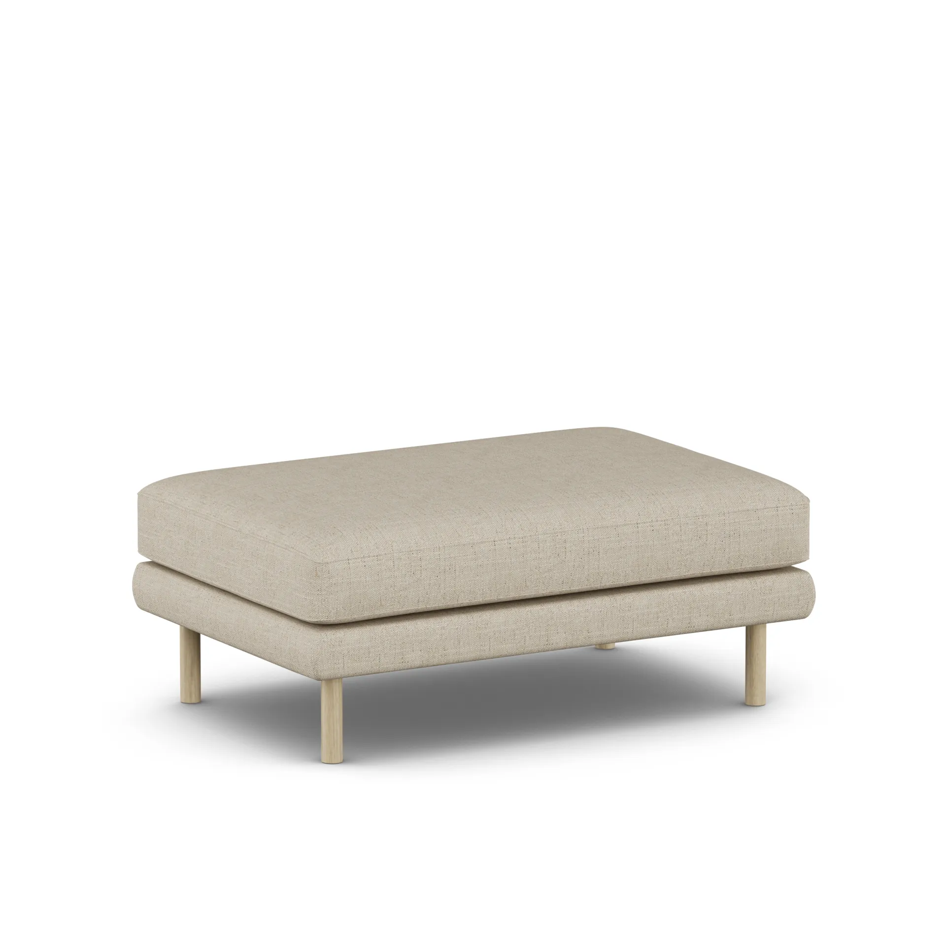 Bredhult υποπόδιο, Bern Beige 0341-Λευκή λαδωμένη δρυς 1898