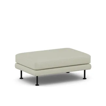 Bredhult υποπόδιο - Luiza Beige 3981-μαύρο ατσάλι - 1898