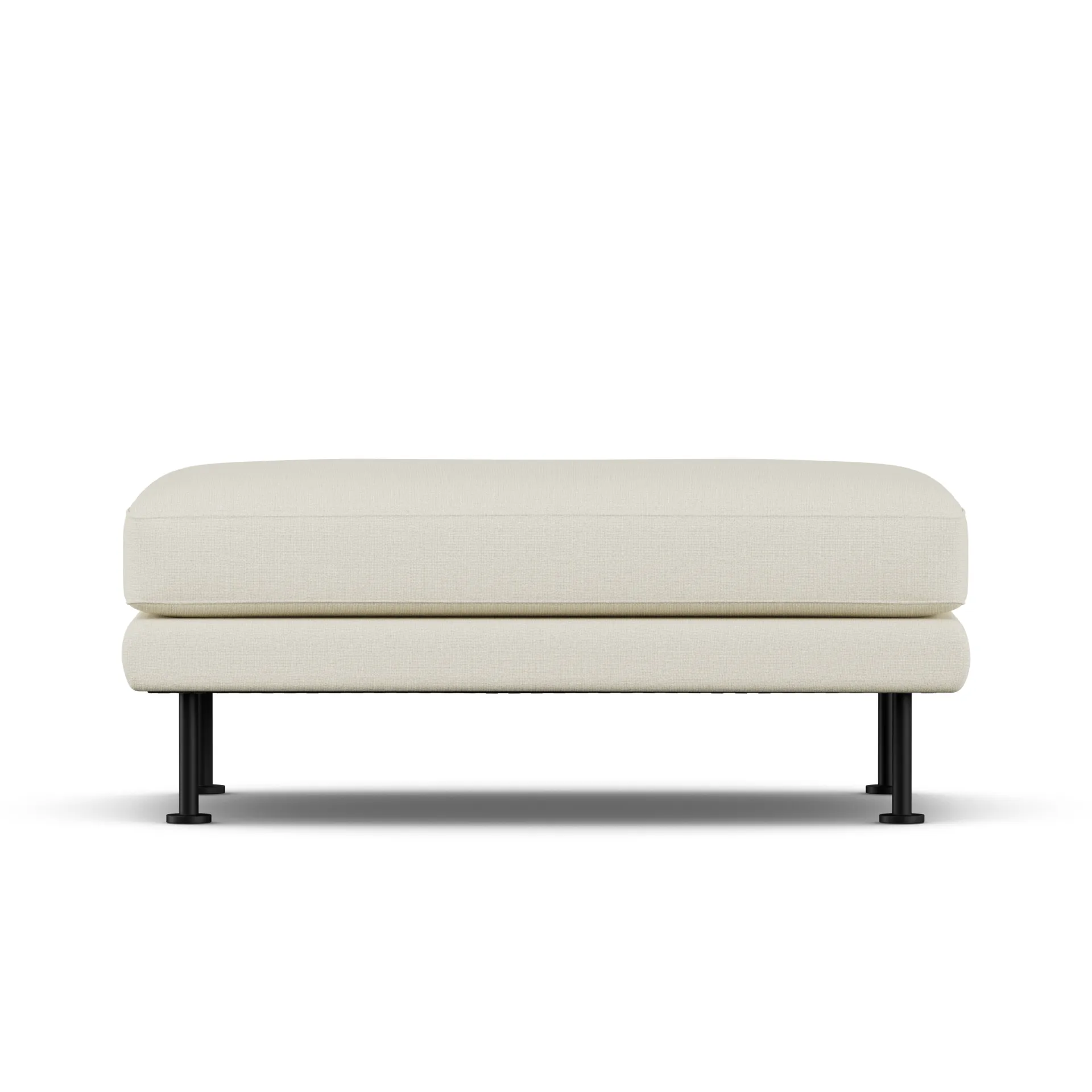 Bredhult υποπόδιο, Oslo Nature 1540-μαύρο ατσάλι 1898