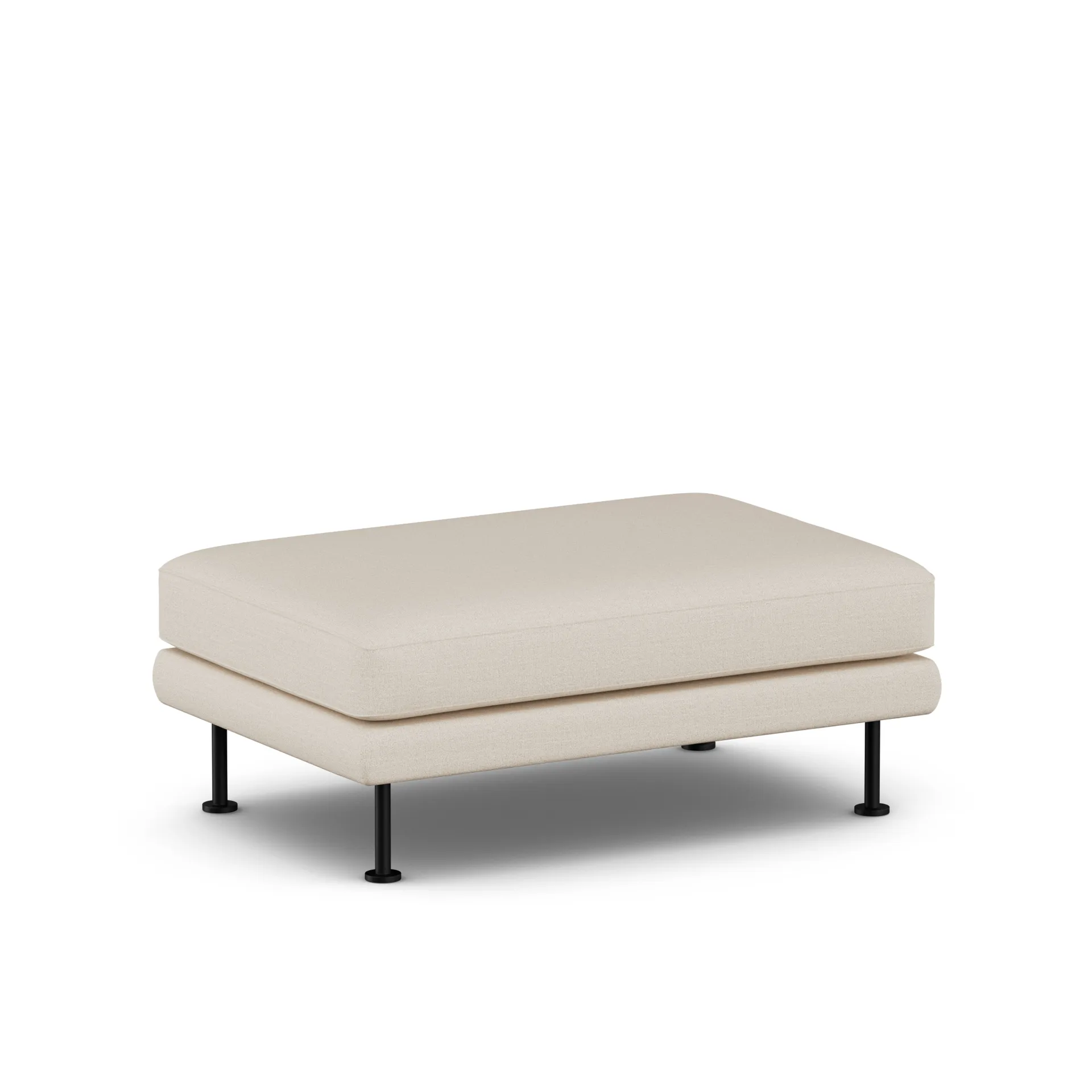 Bredhult υποπόδιο, Same Beige 6670-μαύρο ατσάλι 1898