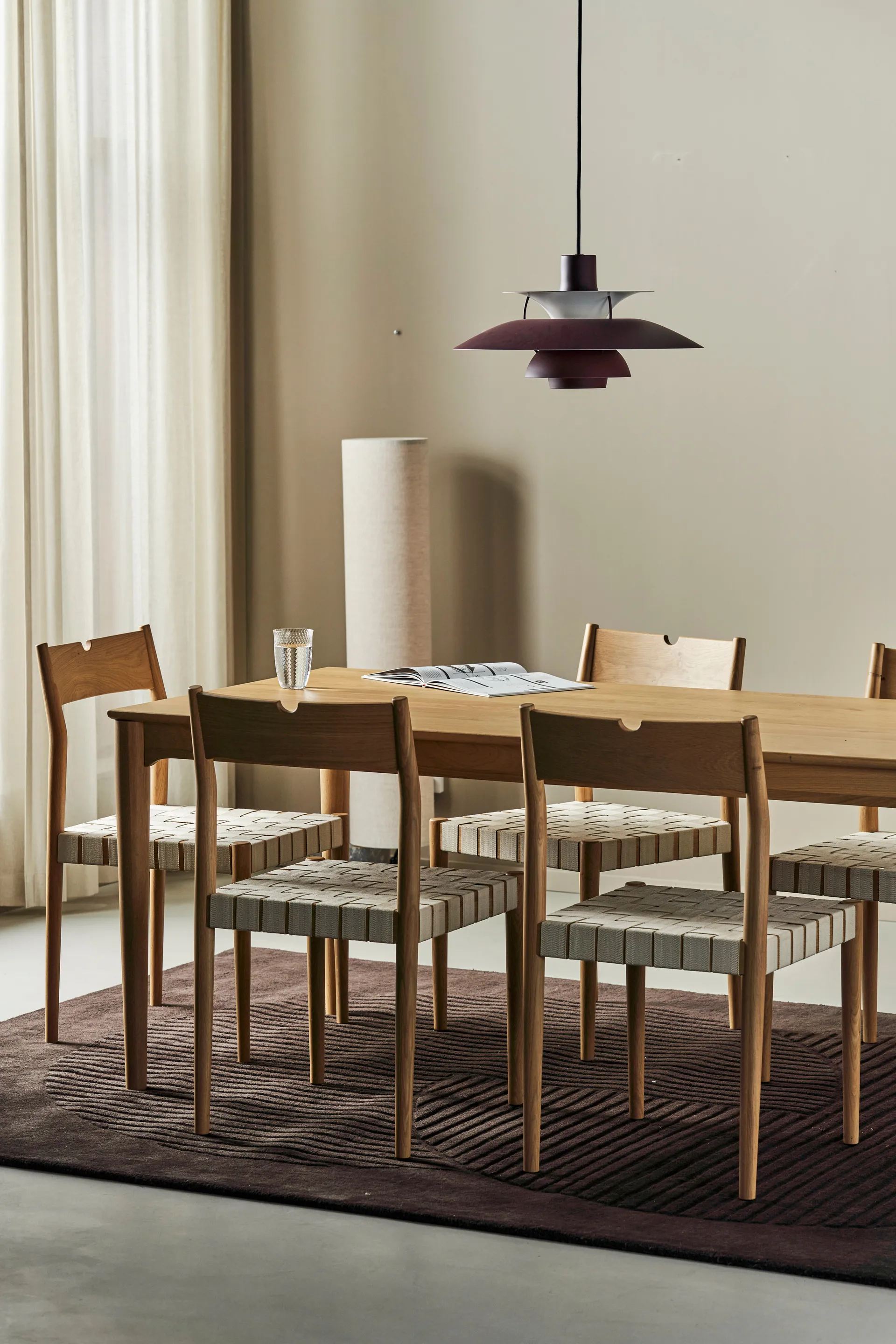 Ekåsen τραπεζαρία 90x180 cm, Laquered oak 1898