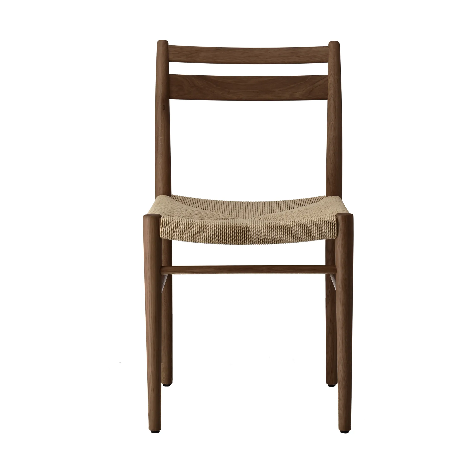 Fridhem καρέκλα τραπεζαρίας, Καπνισμένη λακαρισμένη δρυς-φυσική πλέξη 1898