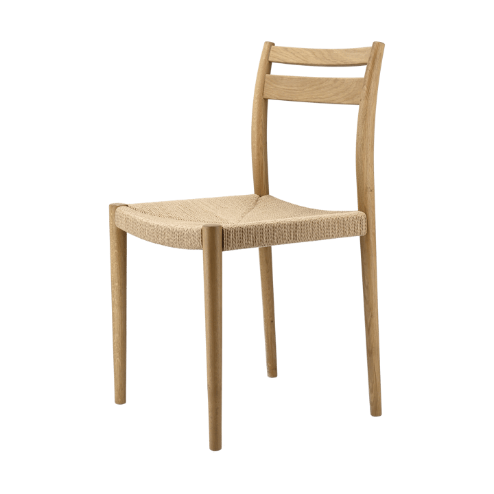 Fridhem καρέκλα τραπεζαρίας, Papercord-laquered oak 1898