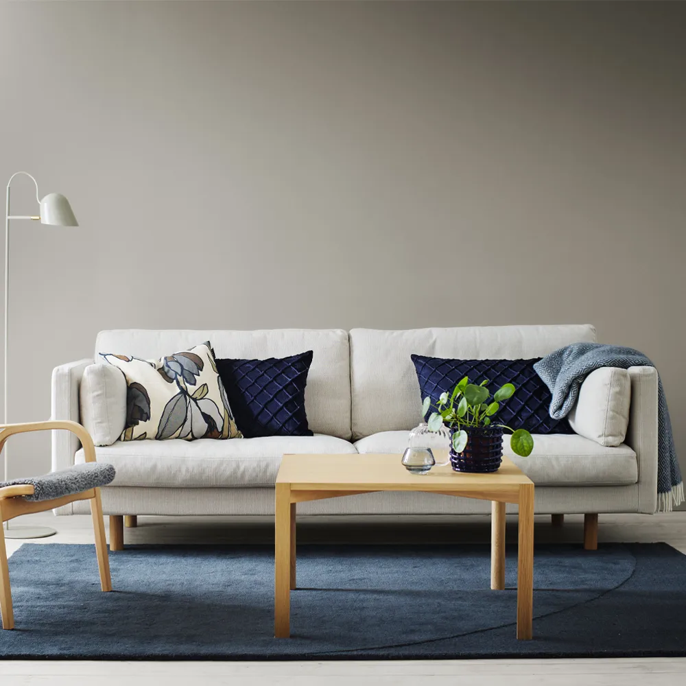 Τριθέσιος καναπές, Haga, Κονιάκ Sevilla 4003-ανοιχτή δρυς 1898