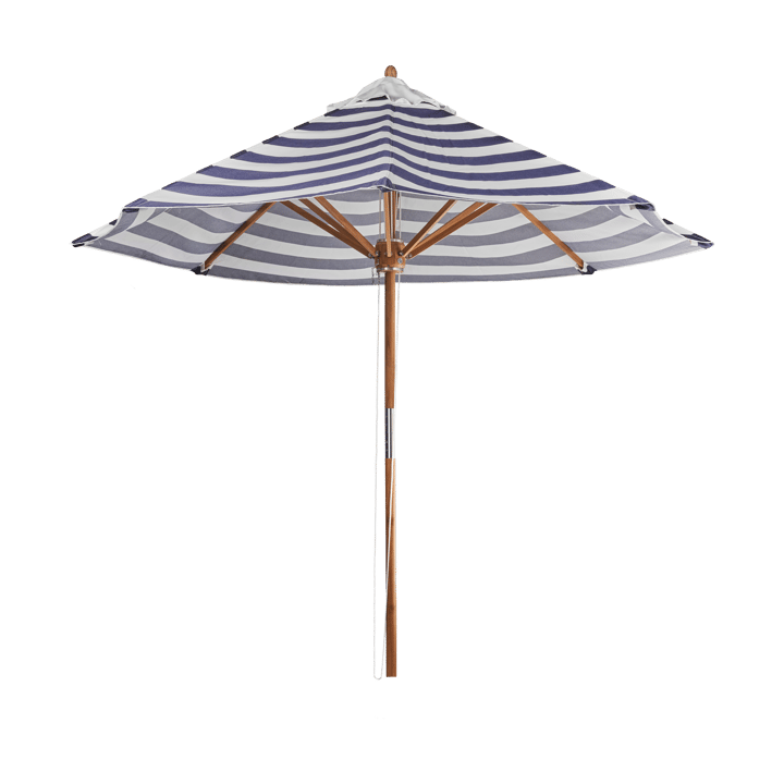 Ομπρέλα Hisshult Ø270 cm - Blue stripe-teak - 1898