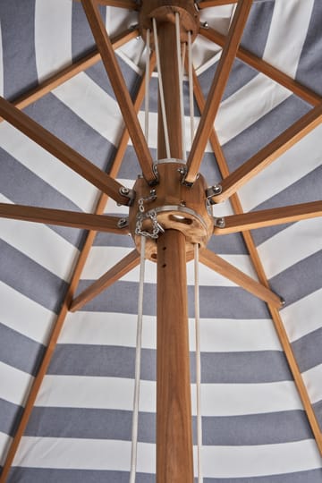 Ομπρέλα Hisshult Ø270 cm - Blue stripe-teak - 1898