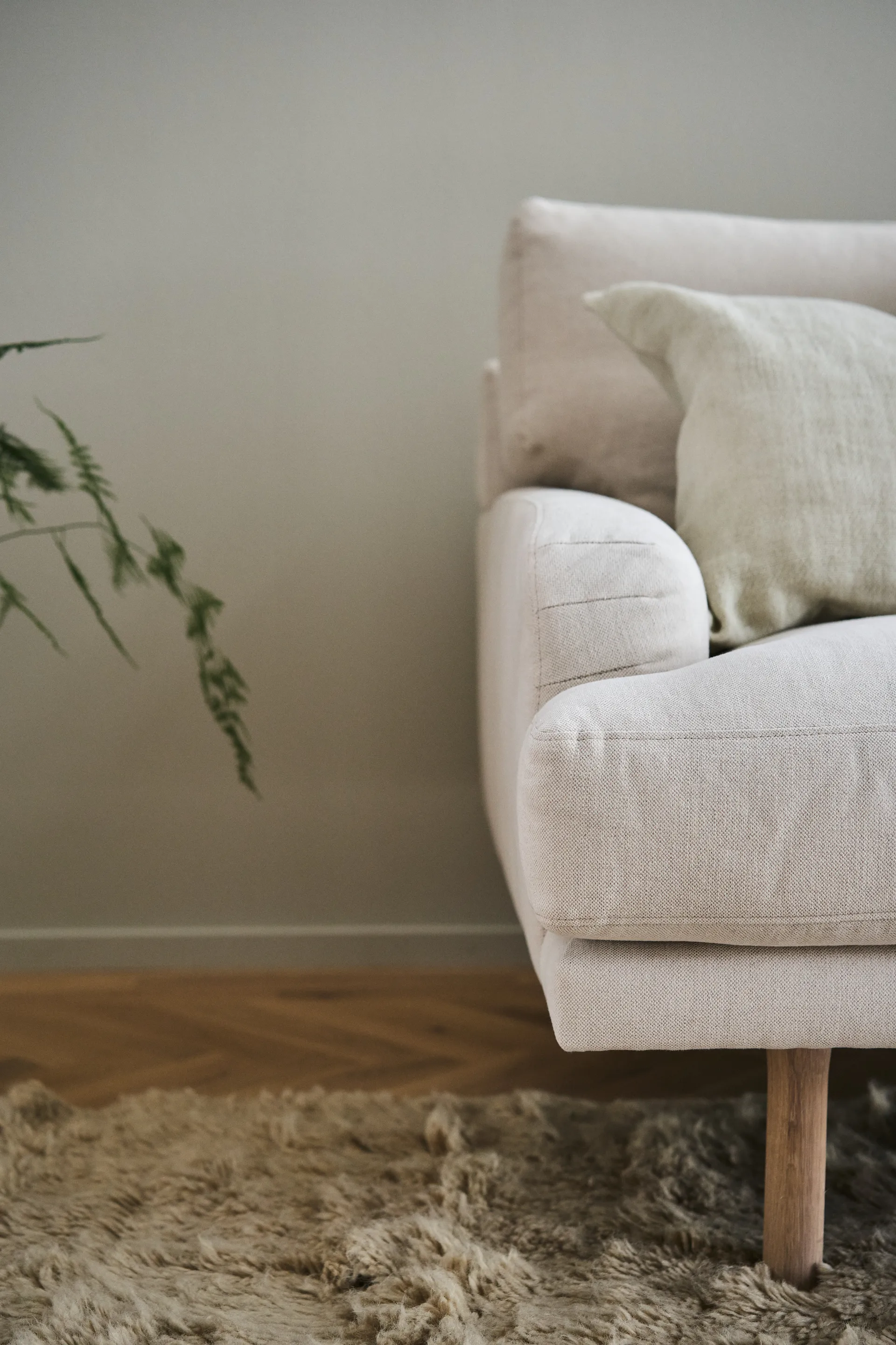 Καναπές τριθέσιος Lidnäs, Caleido beige 1898