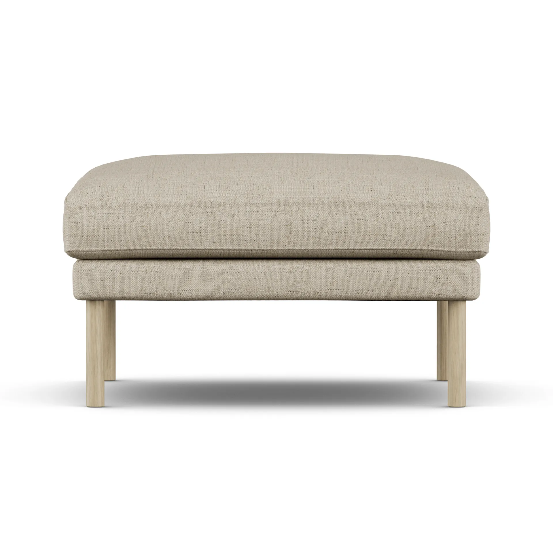 Linnevik υποπόδιο, Bern Beige 0341-Λευκή λαδωμένη δρυς, χωρίς φούστα 1898