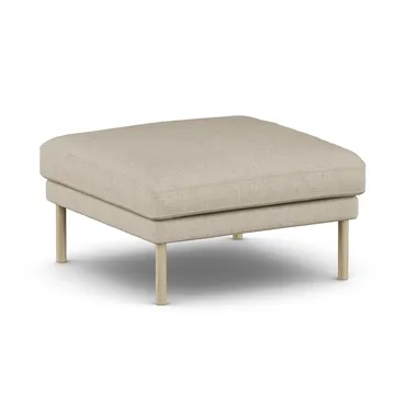 Linnevik υποπόδιο - Bern Beige 0341-Λευκή λαδωμένη δρυς, χωρίς φούστα - 1898