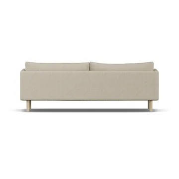 Linnevik καναπές - Bern Beige 0341-Λευκή λαδωμένη δρυς, 4 θέσεων, χωρίς φούστα - 1898