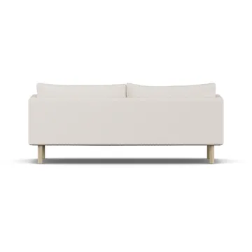 Linnevik καναπές - Caleido Beige 9600-Λευκή λαδωμένη δρυς, 3 θέσεων, χωρίς φούστα - 1898