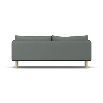 Linnevik καναπές - Caleido Grey 1240-Λευκή λαδωμένη δρυς, 3 θέσεων, χωρίς φούστα - 1898