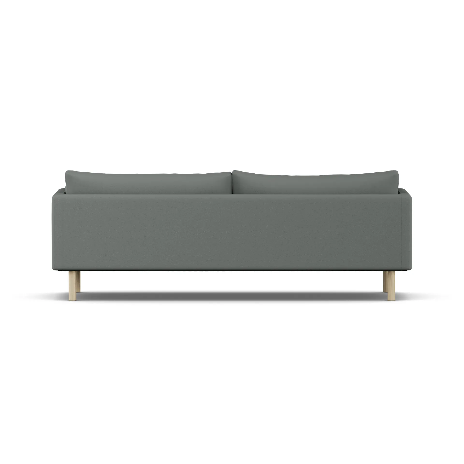 Linnevik καναπές, Caleido Grey 1240-Λευκή λαδωμένη δρυς, 4 θέσεων, χωρίς φούστα 1898