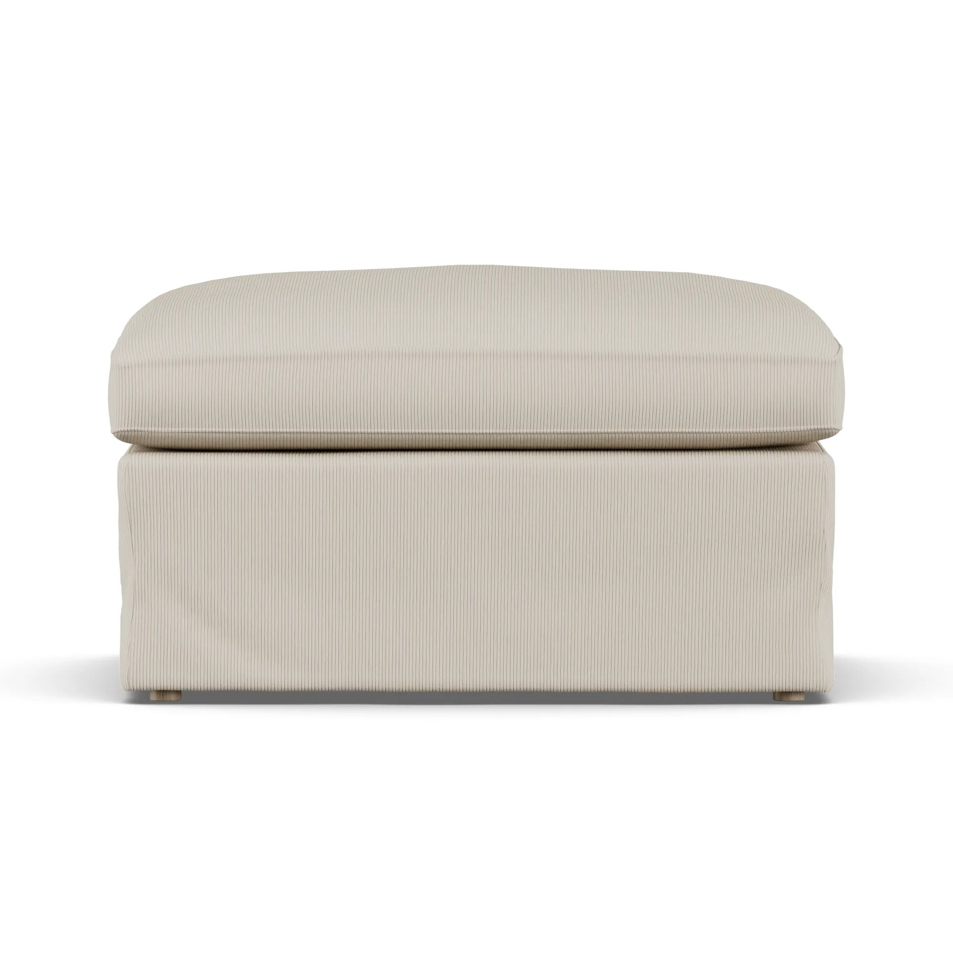 Linnevik υποπόδιο, Jump Beige 1956-Λευκή λαδωμένη δρυς, με φούστα 1898