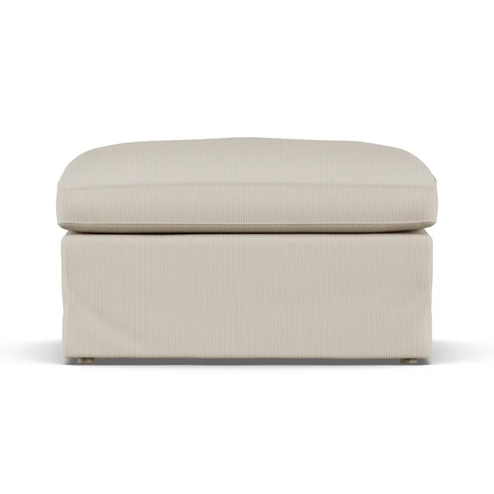 Linnevik υποπόδιο - Jump Beige 1956-Λευκή λαδωμένη δρυς, με φούστα - 1898