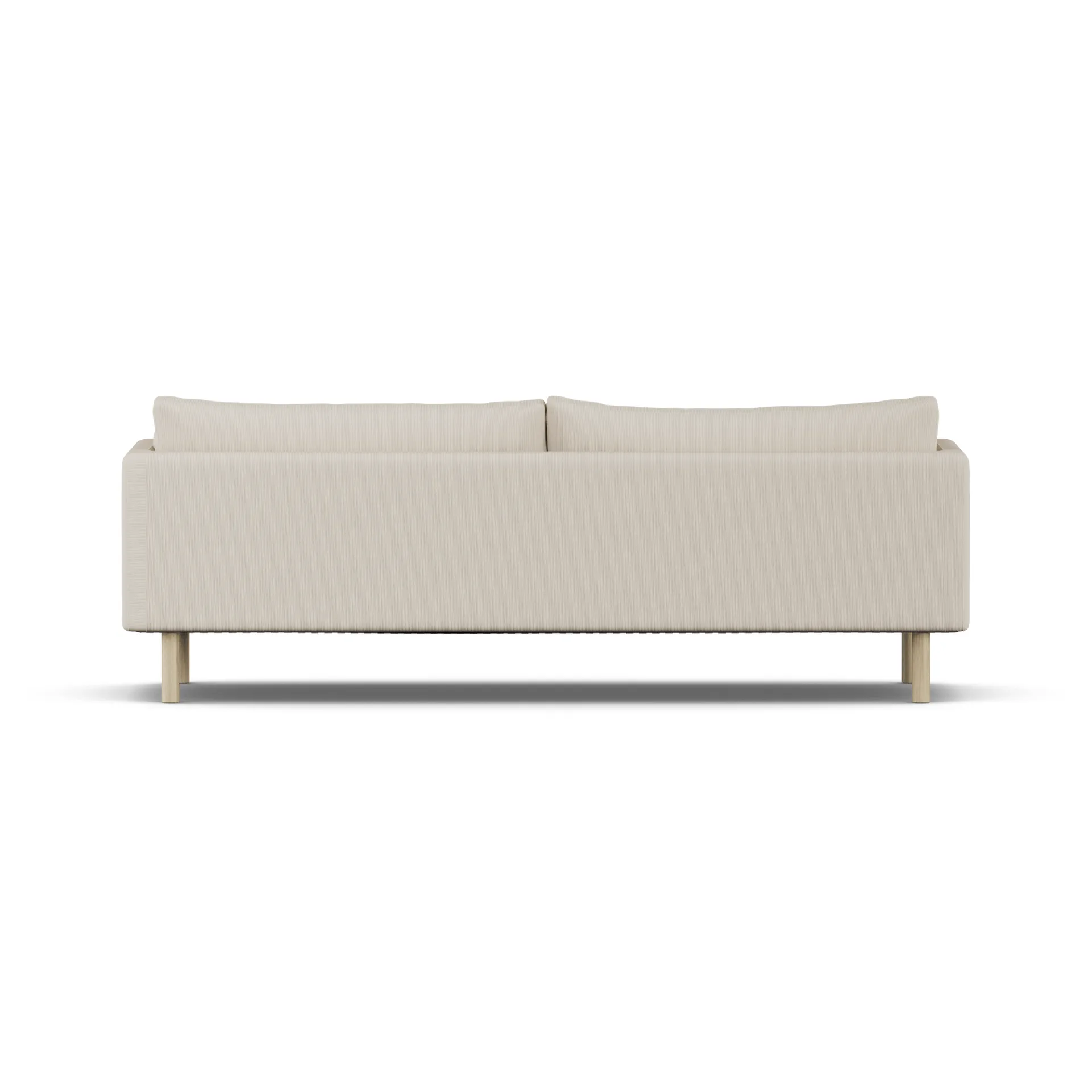 Linnevik καναπές, Jump Beige 1956-Λευκή λαδωμένη δρυς, 4 θέσεων, χωρίς φούστα 1898