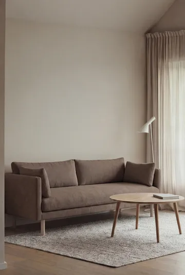 Linnevik καναπές - Jump Brown 1955 1955-Λευκή λαδωμένη δρυς, 3 θέσεων - 1898