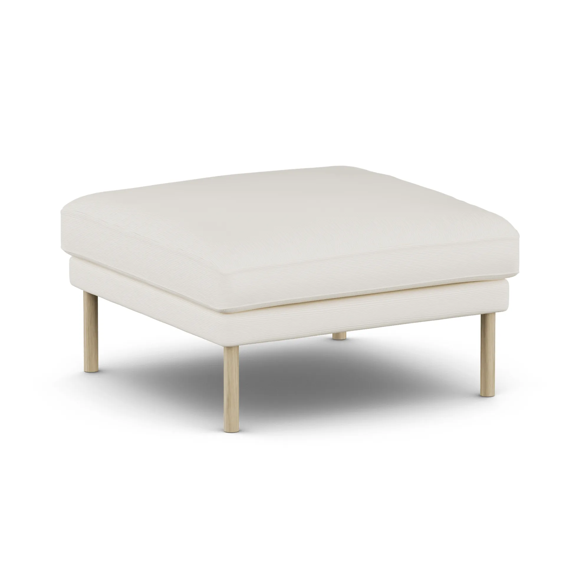 Linnevik υποπόδιο, Jump Off White 1954-Λευκή λαδωμένη δρυς, χωρίς φούστα 1898