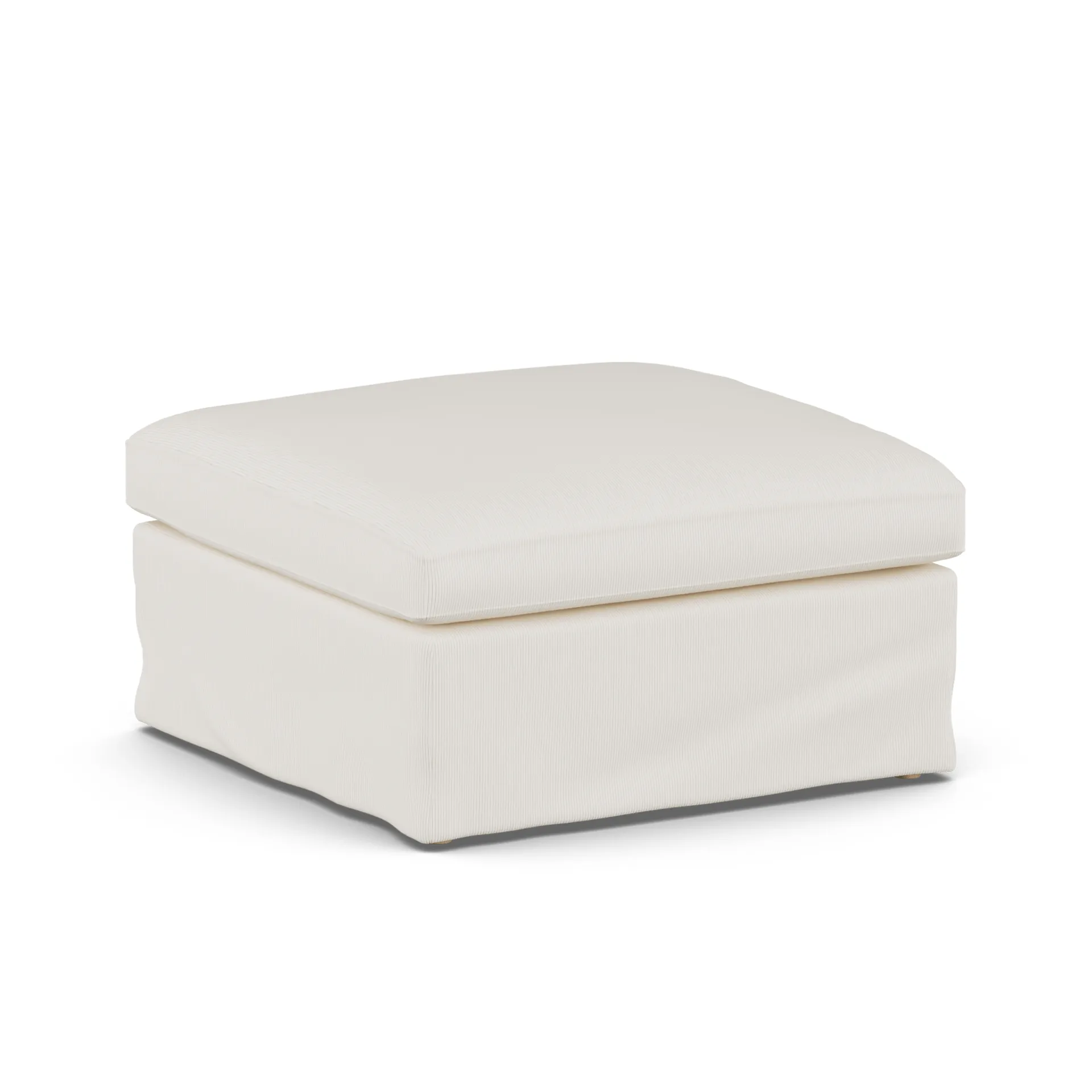Linnevik υποπόδιο, Jump Off White 1954-Λευκή λαδωμένη δρυς, με φούστα 1898