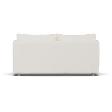 Linnevik καναπές - Jump off white 1954-Λευκή λαδωμένη δρυς, 2 θέσεων, με φούστα - 1898