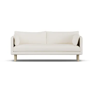 Linnevik καναπές - Jump Off White 1954-Λευκή λαδωμένη δρυς, 3 θέσεων, χωρίς φούστα - 1898