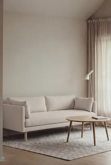 Linnevik καναπές - Jump Off White 1954-Λευκή λαδωμένη δρυς, 3 θέσεων - 1898