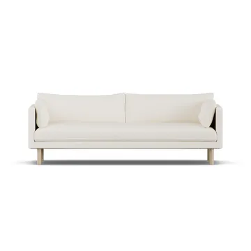 Linnevik καναπές - Jump Off White 1954-Λευκή λαδωμένη δρυς, 4 θέσεων, χωρίς φούστα - 1898