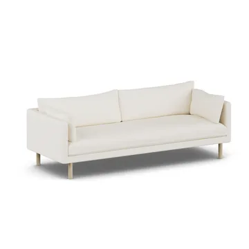 Linnevik καναπές - Jump Off White 1954-Λευκή λαδωμένη δρυς, 4 θέσεων, χωρίς φούστα - 1898
