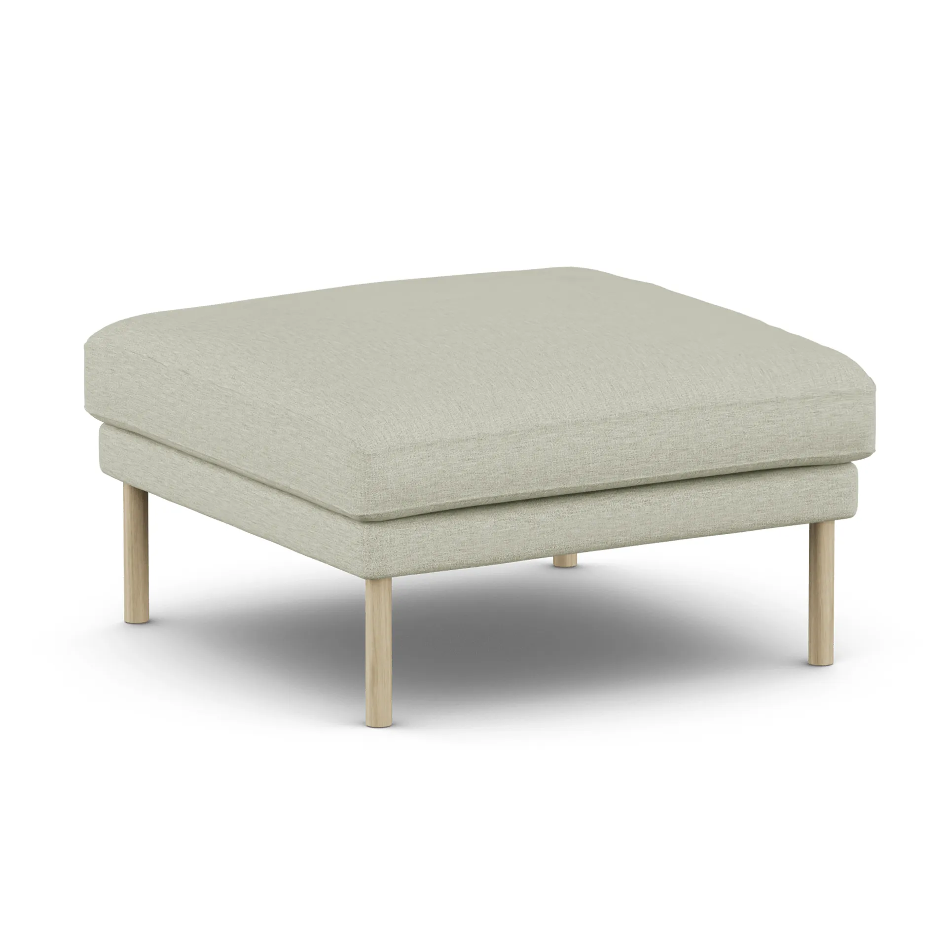 Linnevik υποπόδιο, Luiza Beige 3981-Λευκή λαδωμένη δρυς, χωρίς φούστα 1898