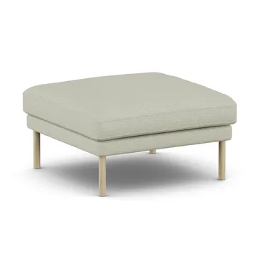 Linnevik υποπόδιο - Luiza Beige 3981-Λευκή λαδωμένη δρυς, χωρίς φούστα - 1898