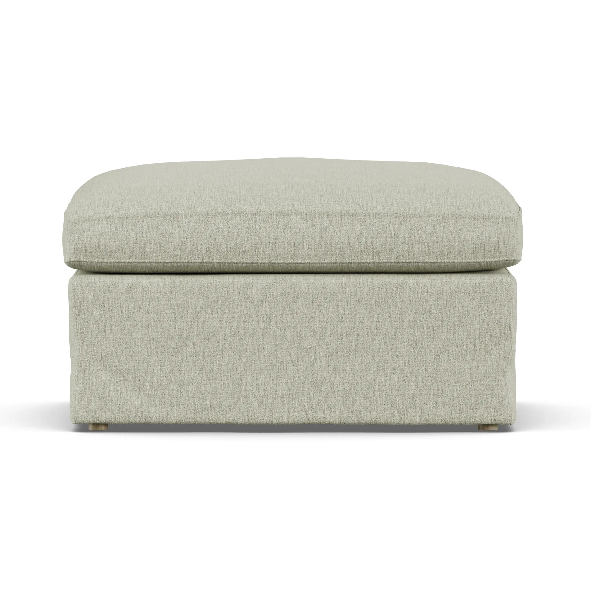 Linnevik υποπόδιο, Luiza Beige 3981-Λευκή λαδωμένη δρυς, με φούστα 1898