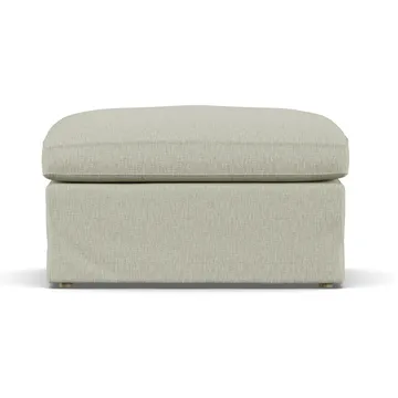 Linnevik υποπόδιο - Luiza Beige 3981-Λευκή λαδωμένη δρυς, με φούστα - 1898