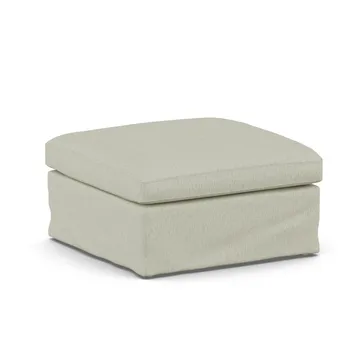Linnevik υποπόδιο - Luiza Beige 3981-Λευκή λαδωμένη δρυς, με φούστα - 1898